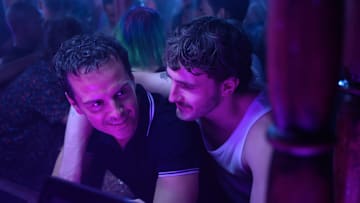Andrew Scott and Paul Mescal in ALL OF US STRANGERS. Photo by Parisa Taghizadeh, Courtesy of Searchlight Pictures. © 2023 Searchlight Pictures All Rights Reserved.