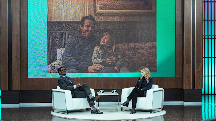 Melissa finally decides to speak out about her father, the notorious Happy Face Killer, on The Dr. Greg Show. Photo credit: Ed Araquel/Paramount+