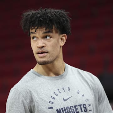 Denver Nuggets forward Spencer Jones is a player to watch on Thursday.
