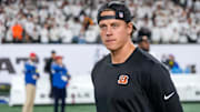 Injured Cincinnati Bengals quarterback Joe Burrow.