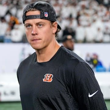 Injured Cincinnati Bengals quarterback Joe Burrow.