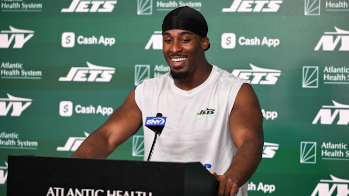 NY Jets running back Breece Hall