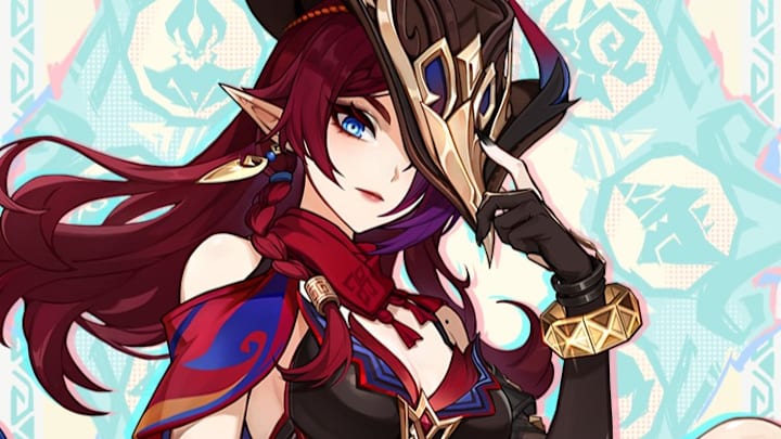 Genshin Impact Chasca artwork.