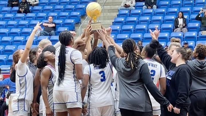 Conway is No. 1 in our first Arkansas girls basketball power rankings of the 2024-25 season. Conway is No. 1 in our first Arkansas girls basketball power rankings of the 2024-25 season.