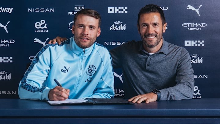 Marcus Bettinelli has been unveiled as a new Man City player. Marcus Bettinelli has been unveiled as a new Man City player.