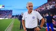 El entrenador Ricardo Ferretti.