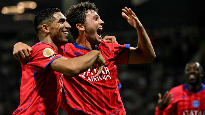 A. Hakimi et J. Neves - Paris SG A. Hakimi et J. Neves - Paris SG