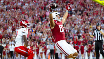 Oklahoma Sooners tight end Jake Roberts