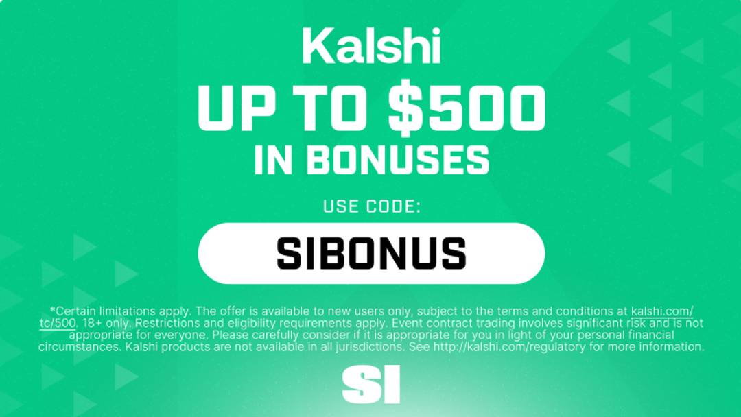 Claim the Kalshi promo code SIBONUS for up to $500 trading bonus on MLB and WNBA games Wednesday, August 12. New users only.
