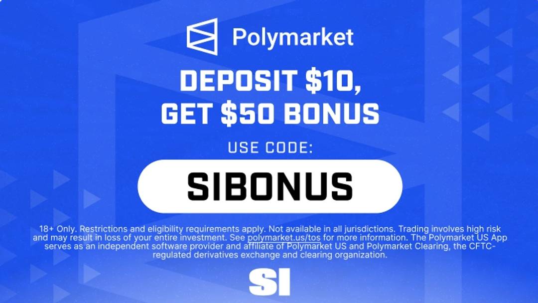 Trade Week 1 college football with Polymarket promo code SIBONUS. Deposit $10, get a $50 bonus to predict Clemson-LSU and more. Trade Week 1 college football with Polymarket promo code SIBONUS. Deposit $10, get a $50 bonus to predict Clemson-LSU and more.