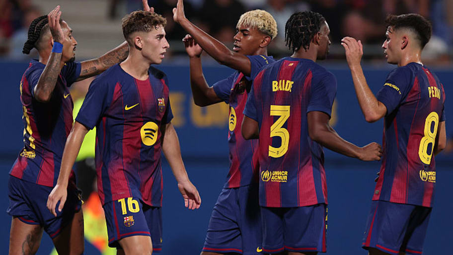 Barcelona begin their La Liga title defense. | David Ramirez/Soccrates/Getty Images