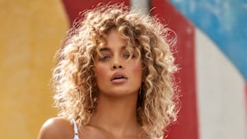 Jasmine Sanders was photographed by Ben Watts in Puerto Rico. 