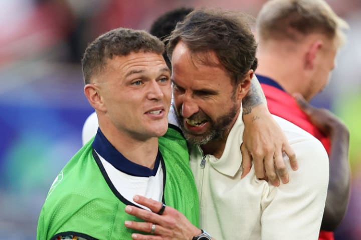 Kieran Trippier, Gareth Southgate