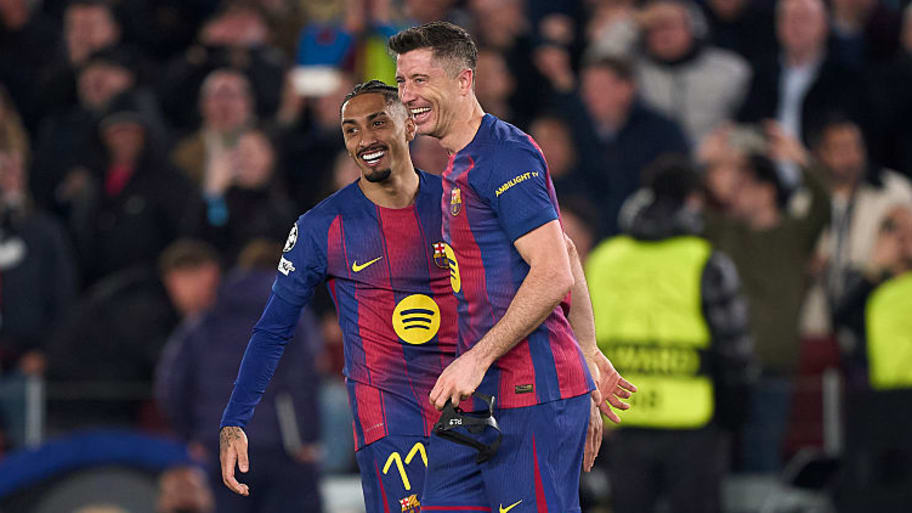 Raphinha, Robert Lewandowski