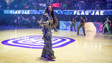 Flau'jae Halftime Performance During The Overtime Select Championship