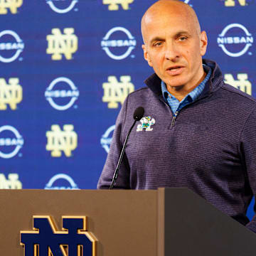 Notre Dame athletic director Pete Bevacqua was displeased with the ACC following their CFP snub. 