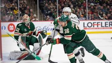 Mats Zuccarello, Phillip Danault, Los Angeles Kings