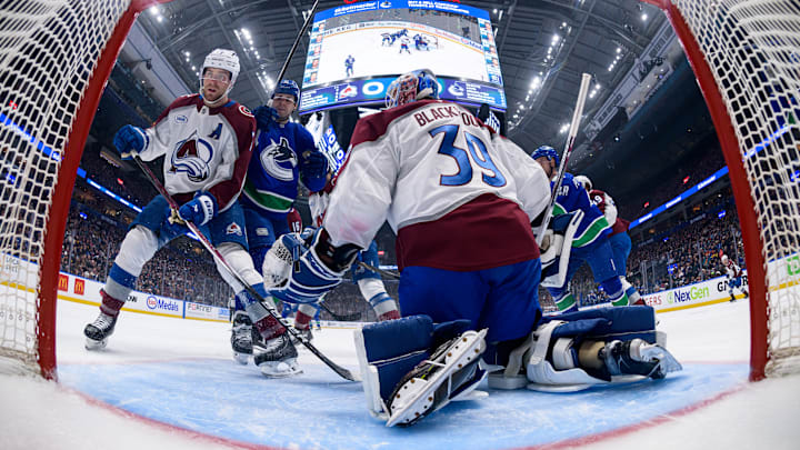 Colorado Avalanche v Vancouver Canucks
