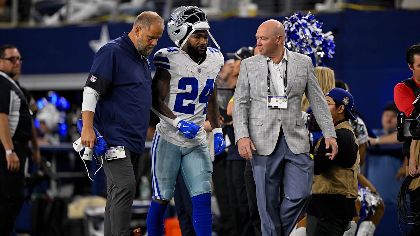 Cowboys RB Miles Sanders misses practice opening door for rookie debut