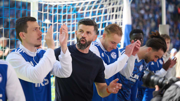 FC Schalke 04 um Trainer Miron Muslic