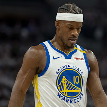 Jimmy Butler had just 14 points on nine shots in the Warriors' Game 4 loss. 