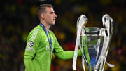 Lunin foi reserva na final da Champions League 2023/24