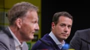 Aki Watze und sein Nachfolger als BVB-Geschäftsführer Sport Lars Ricken