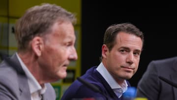 Aki Watze und sein Nachfolger als BVB-Geschäftsführer Sport Lars Ricken