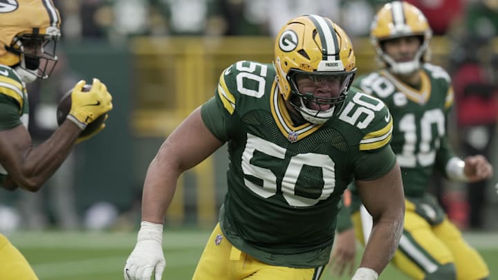 Zach Tom is the latest Packers star that won’t be available against the Bears on Saturday.