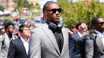 Arkansas Razorbacks quarterback Taylen Green