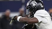 Five-star junior running back Landen Williams-Callis rushed for 5 touchdowns against Boerne in the UIL Class 5A-Division II state semifinals Friday night at the Alamodome against Boerne, as the 2024 UIL 5A-II state championship MVP helped send his team back to the title game for the second year in a row.