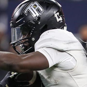 Five-star junior running back Landen Williams-Callis rushed for 5 touchdowns against Boerne in the UIL Class 5A-Division II state semifinals Friday night at the Alamodome against Boerne, as the 2024 UIL 5A-II state championship MVP helped send his team back to the title game for the second year in a row.