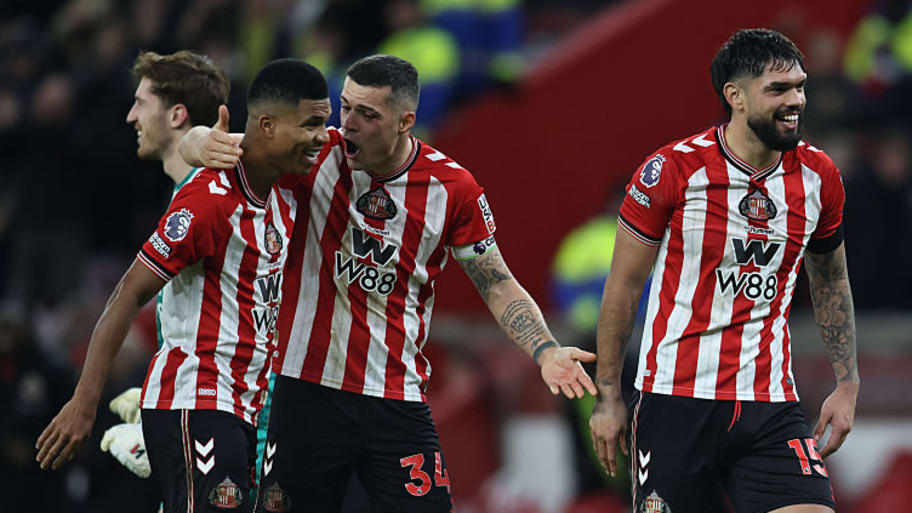 Granit Xhaka of Sunderland