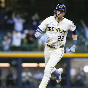 Milwaukee Brewers designated hitter Christian Yelich is a solid prop target on Wednesday.