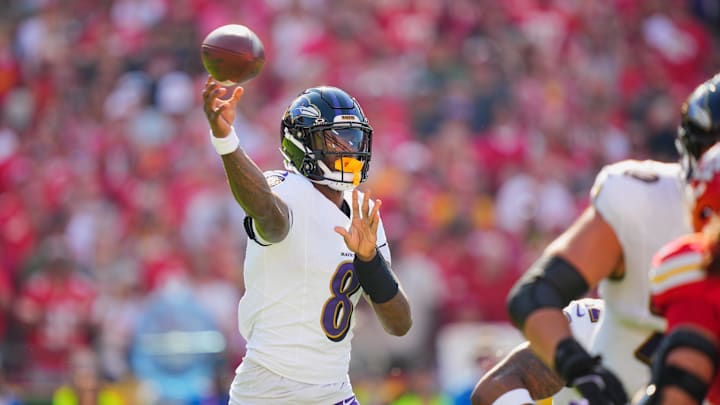 Baltimore Ravens quarterback Lamar Jackson may not play in Week 5, leading to the Ravens being set as underdogs.
