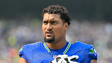 Stone Forsythe of the Seattle Seahawks