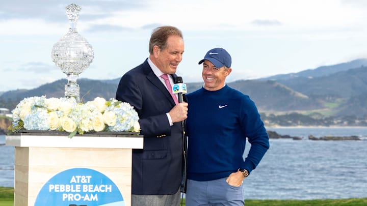 Jim Nantz remembers a touching moment he had with Arnold Palmer many years ago. Jim Nantz remembers a touching moment he had with Arnold Palmer many years ago.