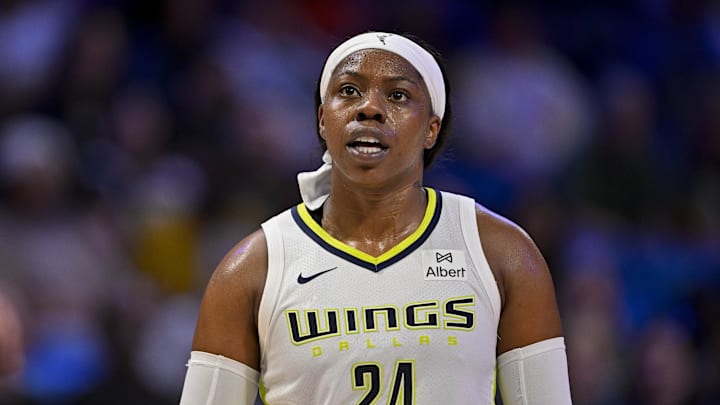 Dallas Wings guard Arike Ogunbowale. Dallas Wings guard Arike Ogunbowale.