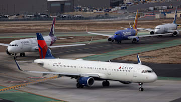 Delta Airlines At San Diego International Airport