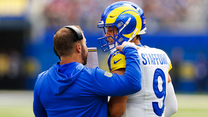 Los Angeles Rams Sean McVay, Matthew Stafford