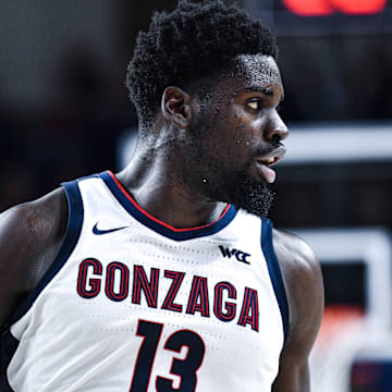 Gonzaga Bulldogs forward Graham Ike.