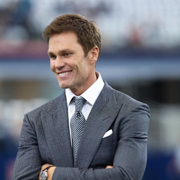 Broadcaster and Raiders minority owner Tom Brady.