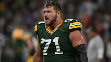 Green Bay Packers center Josh Myers