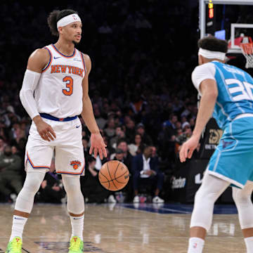 The Knicks are 7.5-point favorites to the Hornets on Thursday night.