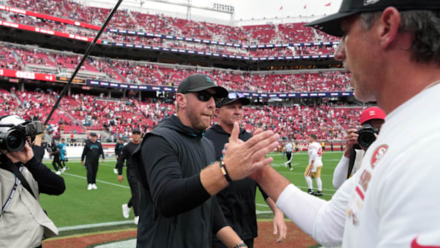 Jacksonville Jaguars, NFL, San Francisco 49ers, Head Coach Liam Coen, Head Coach Kyle Shanahan