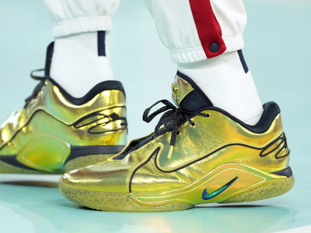 LeBron James Wins Olympic Gold Medal in Gold Nike LeBron 22