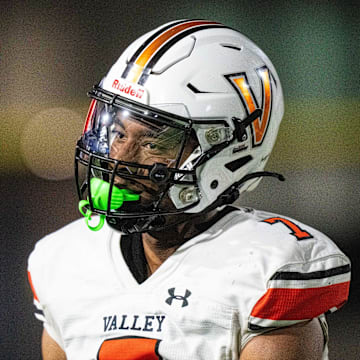 Valley's Jayden McGregory is one of the top returning defensive football players in 5A in Iowa high school football.
