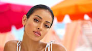 Cindy Kimberly was photographed by Ben Watts in Barbados.