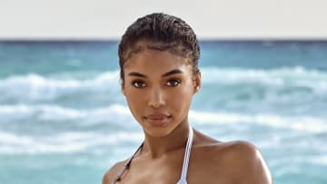 Lori Harvey was photographed by Yu Tsai in Mexico.