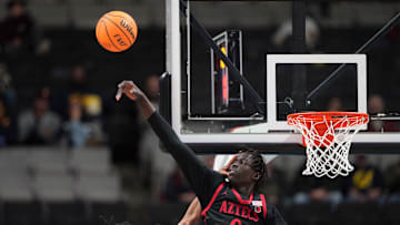 San Diego State Aztecs forward Magoon Gwath. 